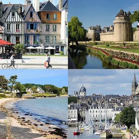 Lejlighed Grand T2 Centre-Ville, Calme, Lumineux Et Spacieux, 1 Chambre, 1 A 5 Pers, Climatisation, Wifi, Parking Libre Et Gratuit