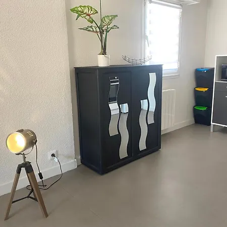 Grand T2 Centre-Ville, Calme, Lumineux Et Spacieux, 1 Chambre, 1 A 5 Pers, Climatisation, Wifi, Parking Libre Et Gratuit *